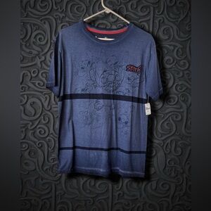 Disney Stitch Navy Blue T-Shirt